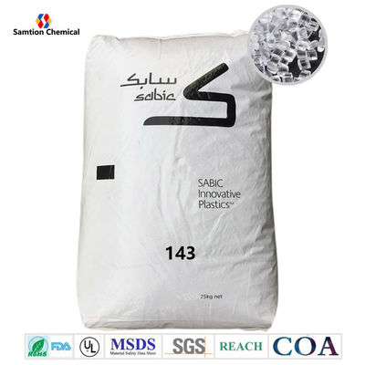 Qualité  UV Stabilized S-Plastic  143 Polycarbonate Plastic Resin HB 10.5 MFR usine