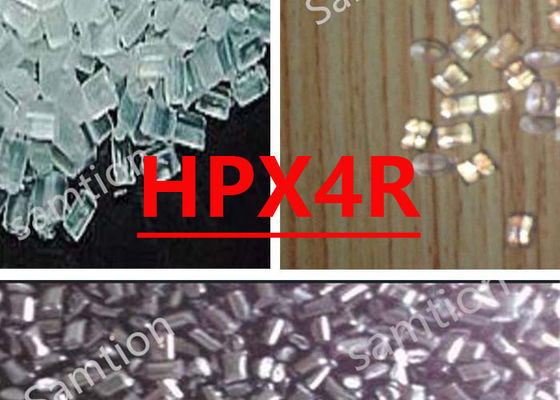 S-Plastic  HPX4R Polycarbonate spécialisé à débit moyen avec une excellente traçabilité, ductilité et autoclavabilité.