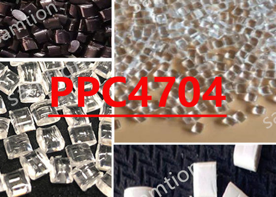 La résine S-Plastic  PPC4704 est un copolymère de polycarbonate résistant à haute température, fournissant un DTUL de 300F à 264 Psi.