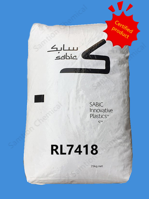 Résine S-Plastic Lexan Rl7418 Données de lot unique Résine PC pour extrusion de film Données de traitement non incluses