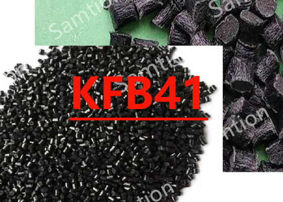S-Plastic Thermocomp KFB41 est un composé à base de résine de copolymère acétal contenant des fibres de verre, des perles de verre.