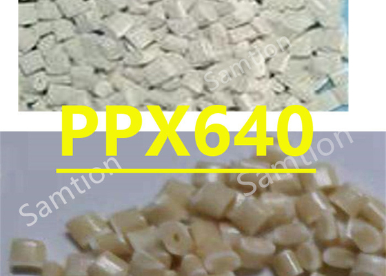 S-Plastic Noryl PPX640 40% GR PPE+PP. Haute allongation. Haute rigidité. Conforme à la norme NSF 61 (couleur limitée).