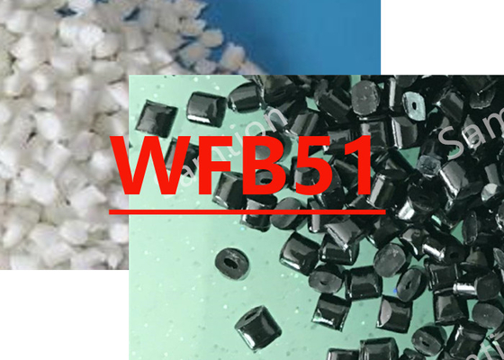 S-Plastic Thermocomp composé de résine WFB51 à base de résine de polybutylène téréphalate contenant des perles de verre, des fibres de verre.