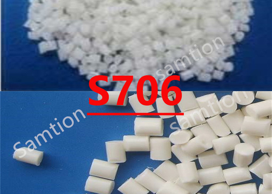 La résine S-Plastic Cycolac S706 a un bon débit, un très bon impact, une résistance à la chaleur moyenne, une bonne rigidité.