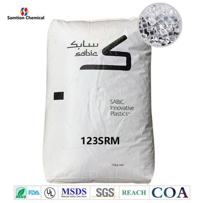 Pellets de polycarbonate de  S-Plastic modifiés par impact résine 123SRM