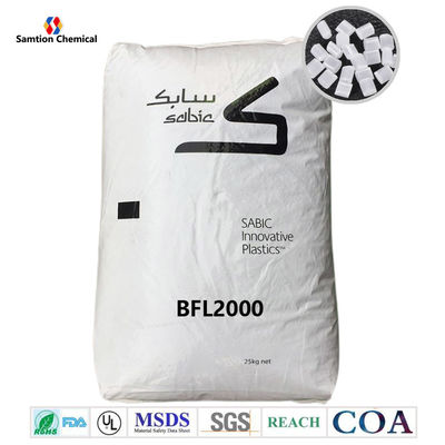 S-Plastic  BFL2000 PC ignifuge non bromé et non chloré, disponible en couleurs blanches opaques.