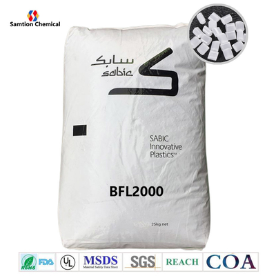S-Plastic Lexan BFL2000 PC ignifuge non bromé et non chloré, disponible en couleurs blanches opaques.