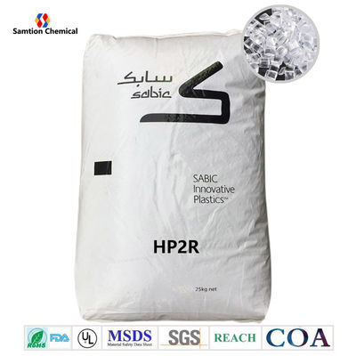 La résine de S-Plastic  HP2R est Med/haut polycarbonate d'écoulement. Pour les dispositifs médicaux et les applications pharmaceutiques. Soins de santé