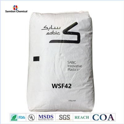 Pellets de plastique recyclé polybutylène téréphalate fournisseurs de résine polymère S-Plastic WSF42