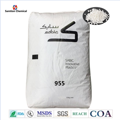 S-Plastic Lexan 955 Non rempli, moldable par injection de qualité non chlorée non bromée à haute viscosité options de couleur opaque