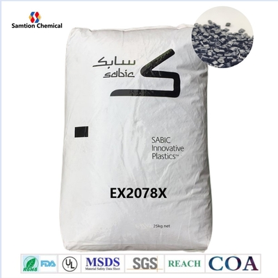 S-Plastic Lexan EX2078X Une branche diffuse permet une texture de surface fine lorsqu'elle est extrudée dans des profils de tuyaux à feuille d'absorbeur UV