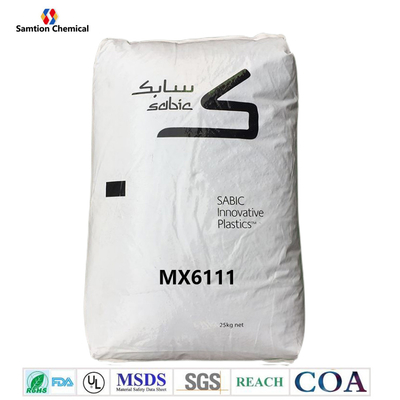 S-Plastic Noryl MX6111 PPE non-FR transparent + PS plus fort impact 230F HDT à 66 Psi Conforme à la FDA